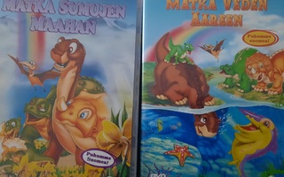 MATKA SUMUJEN MAAHAN & MATKA VEDEN ÄÄREEN- DVD