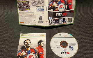 FIFA 08 - Nordic XBOX 360 CiB