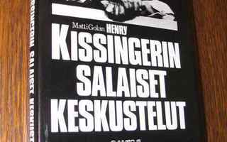 Golan: Henry KISSINGERIN SALAISET KESKUSTELUT