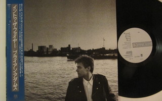 Bryan Adams Into The Fire Japanilainen LP OBI