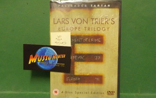 LARS VON TIER´S EUROPE TRILOGY  - UUSI "SS" 4DVD