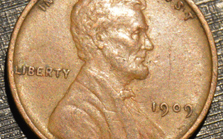 Yhdysvallat 1909 P 1 Cent