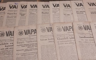 Vapaa Suomi, 17 natsilehden numeroa