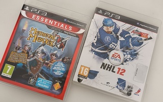 2 PS3 peliä