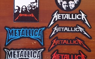 Metallica kangasmerkkisetti (8 erilaista)