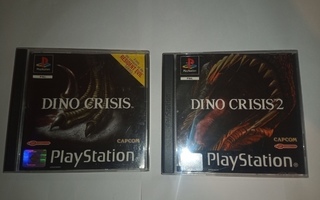 Dino Crisis 1 Dino Crisis 2 Ps1