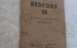 BEDFORD SB diesel-engined models v 1965
