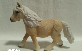 SCHLEICH SHETLANNINPONI TAMMA 2013 (SYDÄN-KOHOKUVIO PONI)