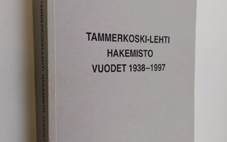 Maarit Helen : Tammerkoski-lehti : hakemisto : vuodet 193...