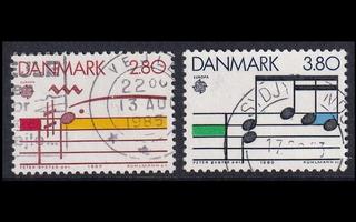 Tanska 835-6 o Europa musiikkivuosi (1985)