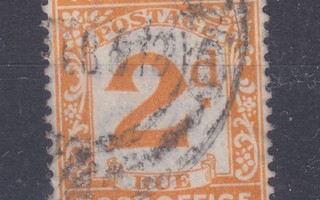 Transvaal 1907 lunastusmerkki. 2p