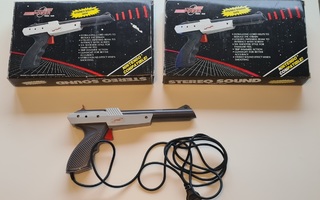 NTDEC pelejä + 3kpl power gun - Nintendo