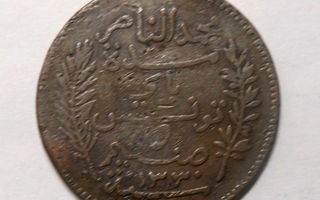 Tunisia. 5 centimes 1912A.