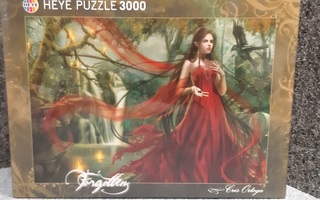 Heye Puzzle 3000 Forgotten Red Chris Ortega 29272.V 2009