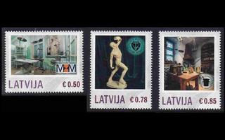 Latvia 895-7 ** Omakuvamerkki museo (2014)