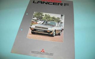 Myyntiesite Mitsubishi Lancer F - 1983 - Suomi