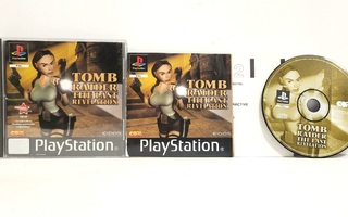 PS1 - Tomb Raider IV the Last Revelation CIB