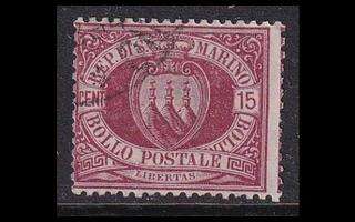 San Marino 15 o Vaakuna 15 C (1892)