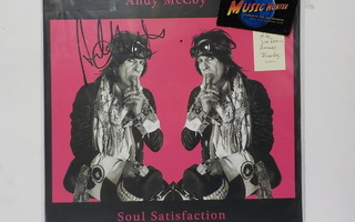 ANDY MCCOY - SOUL SATISFACTION UUSI LP + ANDYN NIMMARI