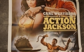Action Jackson - elokuvajuliste ( 140 x 100 cm )