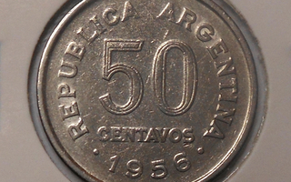 Argentina. 50 centavos 1956.