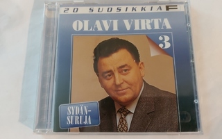 OLAVI VIRTA . 20 SUOSIKKIA . cd ( SYDÄNSURUJA )