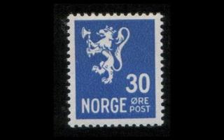 Norja 226 ** Leijona 30 öre (1940)