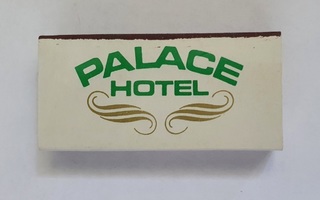 Palace Hotel Stockholm – tulitikkuaski 80/90-luvulta