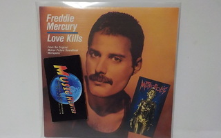 FREDDIE MERCURY - LOVE KILLS M/M METROPOLIS SOUNDTRACK 7" .