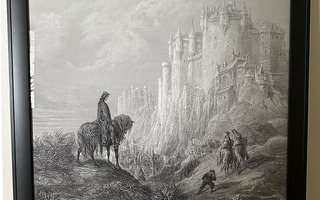 Kehystetty juliste / Gustave Doré - Camelot