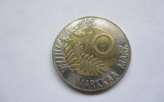 10 markkaa (metso) 1993