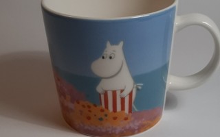 Moominvalley animaatiomuki Muumimamman Muraali,uusi,tarra