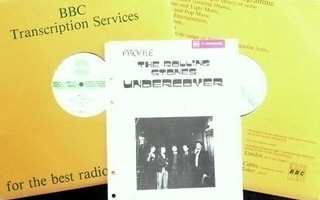 ROLLING STONES: BBC Transcription Services "Undercover" 2 LP