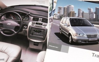 2007 Hyundai Trajet esite - KUIN UUSI - suom - 16 sivua
