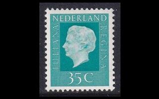 Alankomaat 999 ** Käyttösarja Juliana 35 C (1972)