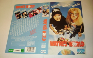 Vhs kansipaperi Fix - WAYNE`S WORLD (Sis.postikulut)