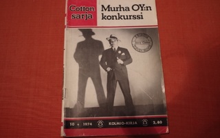 Cotton-sarja 10 /1974: Murha Oy:n konkurssi