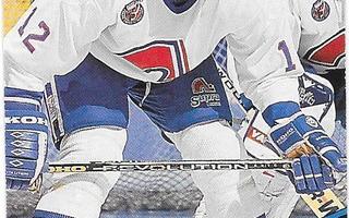 1993-94 LEAF #416 Chris Simon Quebec Nordiques Gooni RC