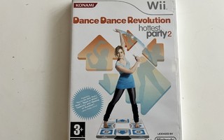 Nintendo Wii - Dance Dance Revolution Hottest Party 2 CIB