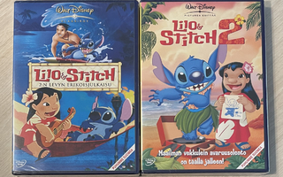 Walt Disney: Lilo & Stitch 1&2 (3DVD) suomipuhe (UUSI)