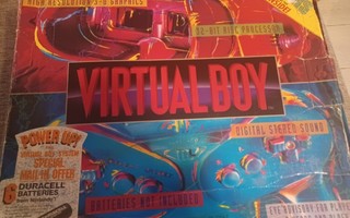 Nintendo Virtual Boy konsoli + peli