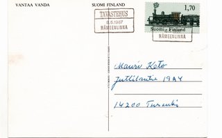 Tavastehus: Hämeenlinna (erikoisleima 8.5.1987)