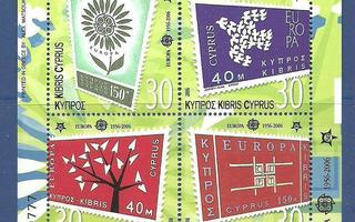 EUROPA CEPT postimerkkiaiheinen blokki KYPROS 2006 **