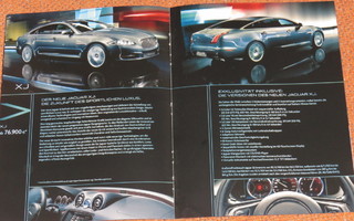 2007 Jaguar mallisto esite - KUIN UUSI - 12 sivua