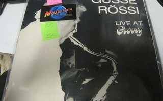 GUSSE RÖSSI - LIVE AT GROOVY LP SUOMI '82 PAINOS EX-/EX-