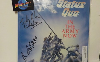 STATUS QUO - IN THE ARMY NOW EX+/M- LP + 2 x  NIMMARIT