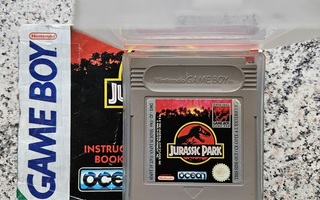 GameBoy Jurassic Park peli