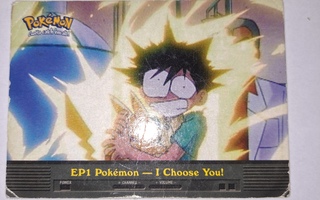 Pokémon Topps TV Animation Series EP1 card