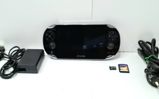 PS Vita OLED 3G konsoli + muistikortti + peli (PCH-1104)