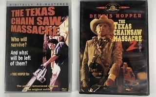 THE TEXAS CHAIN SAW MASSACRE  1 & 2